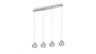 Lustra Discovery Cromo SP 4 small- Ideal Lux