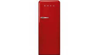 Combina frigorifica, Smeg, rosu, FAB28RRD3