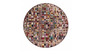 Covor rotund 350 cm Bead round 100%, Claire Vos-Moooi Crapets